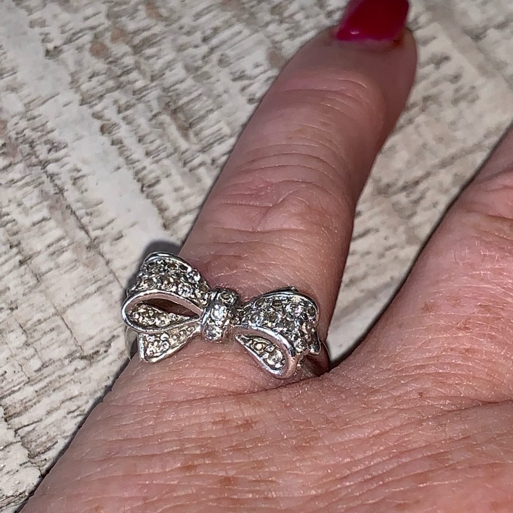925 Vintage Bow Tie Ring